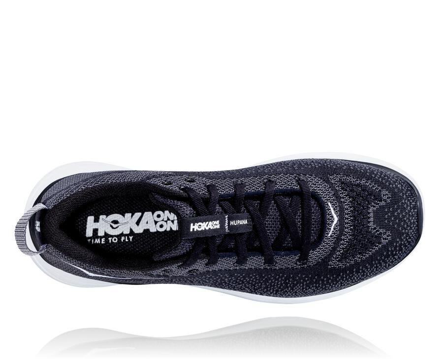 Hoka One One Hardloopschoenen Dames - Hupana Flow - Zwart/Wit - AI2176354